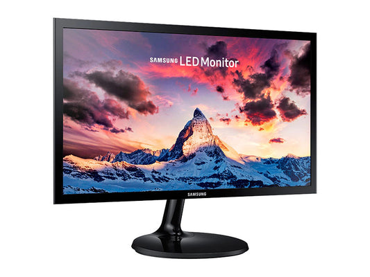 Samsung 22-inch SF350 LED Monitor displaying Full HD 1920x1080 resolution with vibrant colors