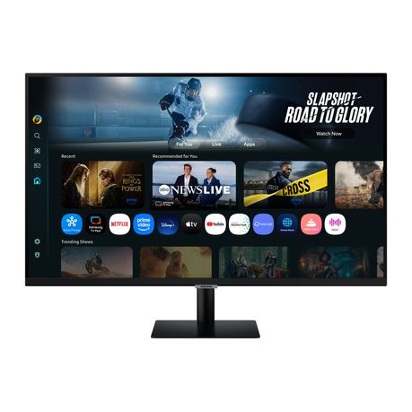“Samsung 32-inch Smart Monitor  – 4K UHD front view with HDR10”