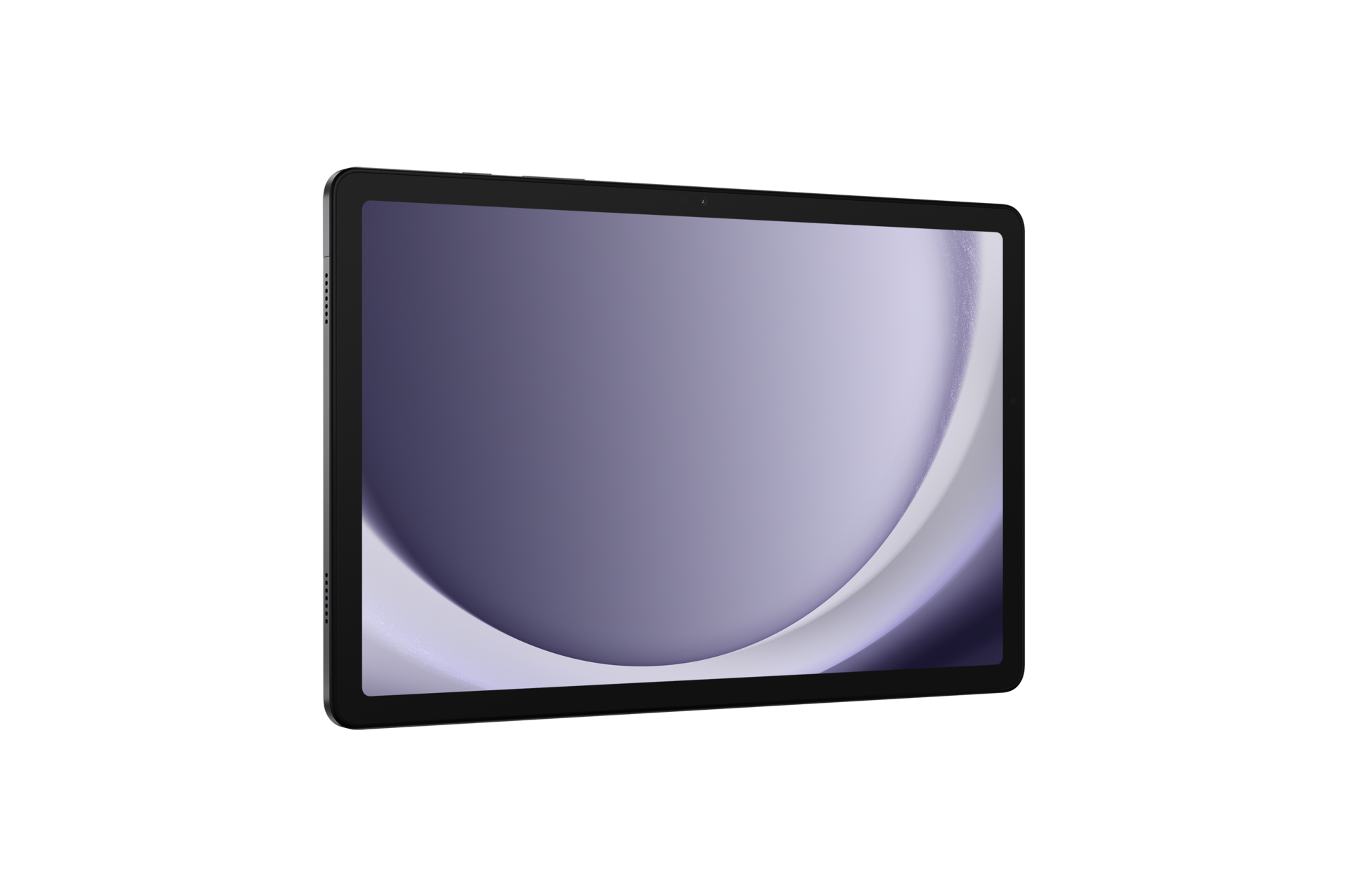 Samsung Galaxy Tab A9+ 11-inch 5G Android tablet in grey with WUXGA display.