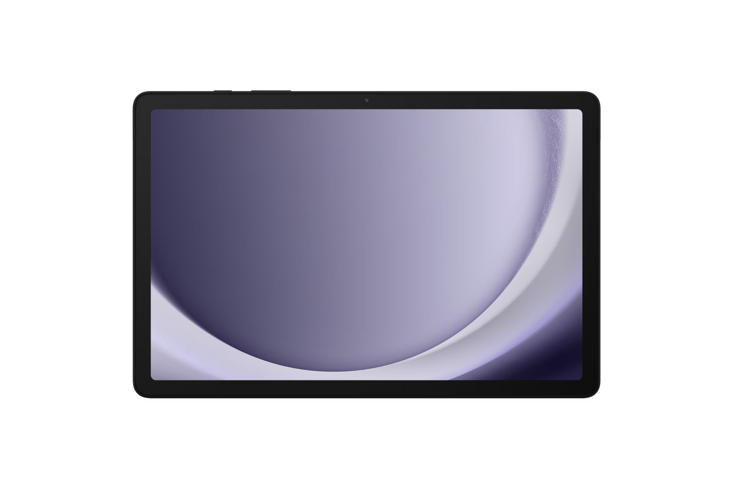 Samsung Galaxy Tab A9+ 11-inch 5G Android tablet in grey with WUXGA display.