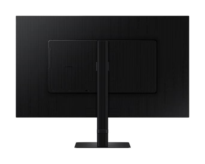 Samsung LS32D800UA ViewFinity 32-inch 4K UHD monitor with slim bezel design, USB-C connectivity, HDMI and Ethernet ports.