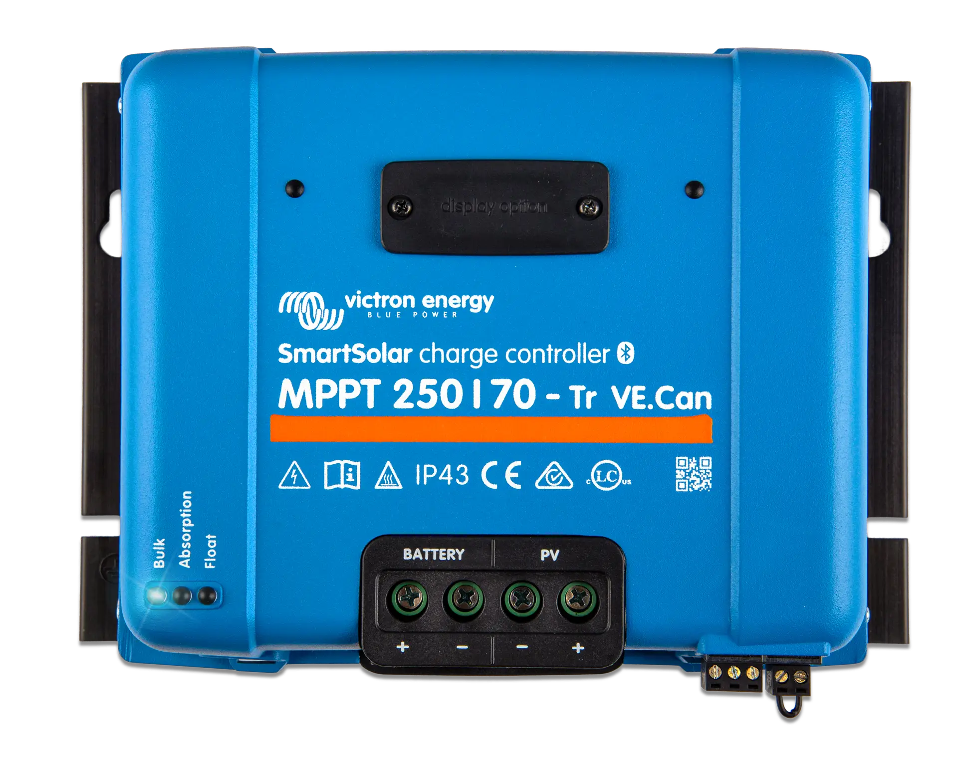 Victron Energy SmartSolar MPPT 250/70-Tr VE.Can solar charge controller, high-efficiency power regulator for off-grid, marine, and RV solar systems