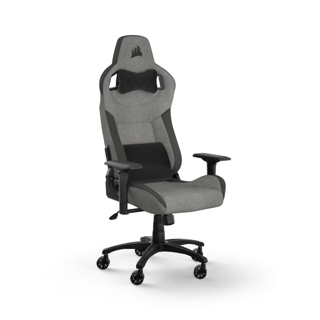 Corsair T3 RUSH (2023) Fabric Gaming Chair Gray/Charcoal - view 1