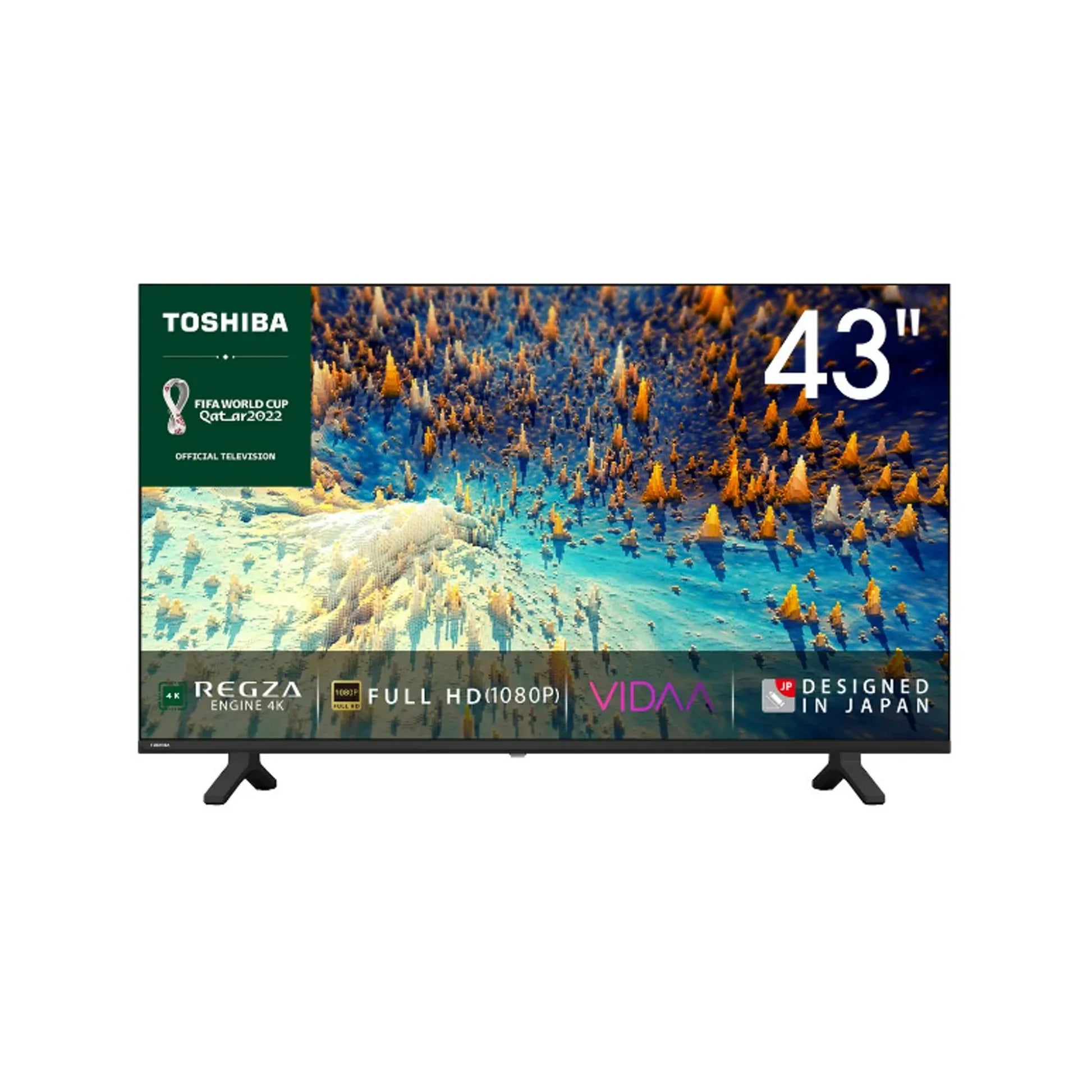 Toshiba 43 inch V35RP full HD smart TV with Dolby audio slim design smart television