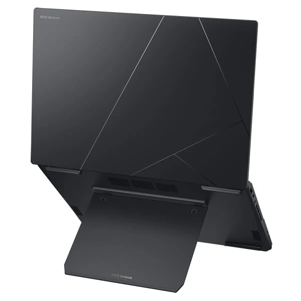 ASUS ZenBook Duo UX8406CA 14-inch OLED touch laptop front view in grey