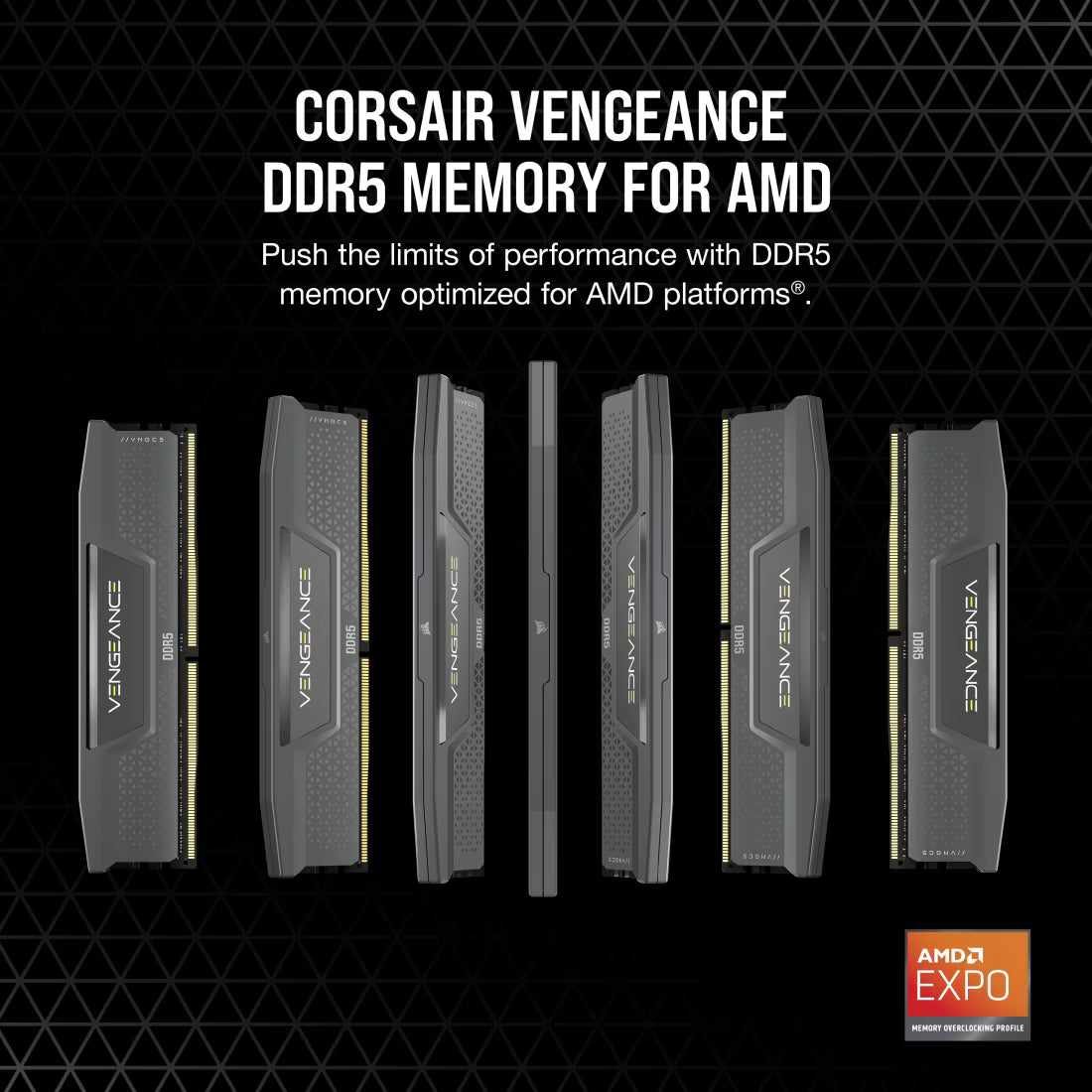 Corsair Vengeance 16GB DDR5 6000MHz CL36 desktop RAM memory module 1x16GB