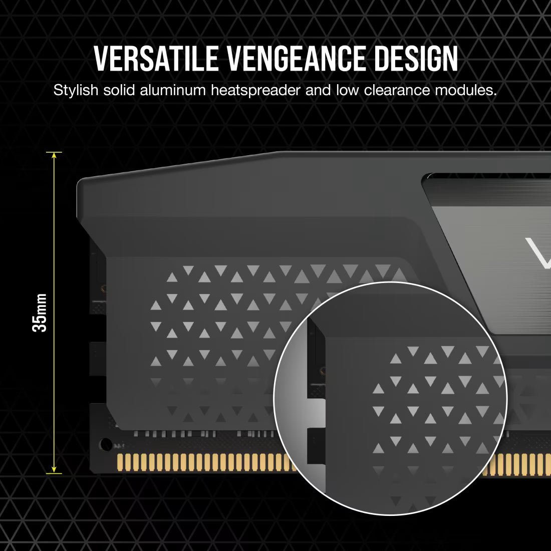 Corsair Vengeance 16GB DDR5 6000MHz CL36 desktop RAM memory module 1x16GB