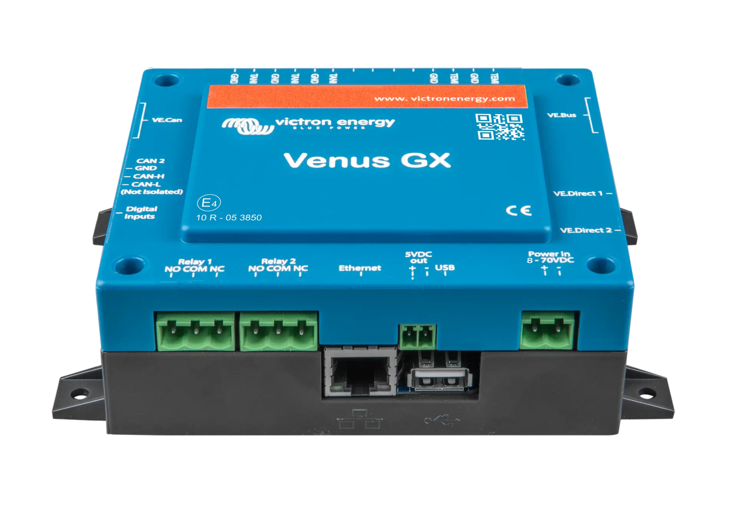 Victron Venus GX communication and monitoring controller, central management device for Victron energy systems in marine, RV, and off-grid installations