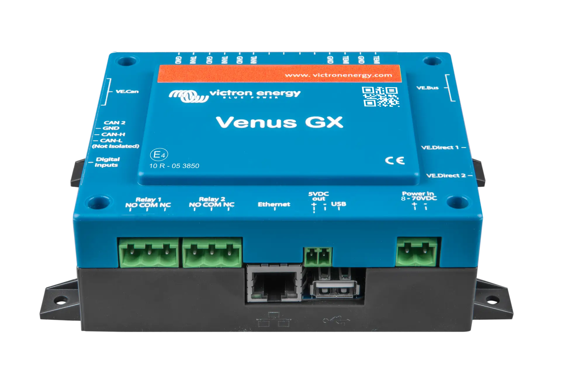 Victron Venus GX communication and monitoring controller, central management device for Victron energy systems in marine, RV, and off-grid installations