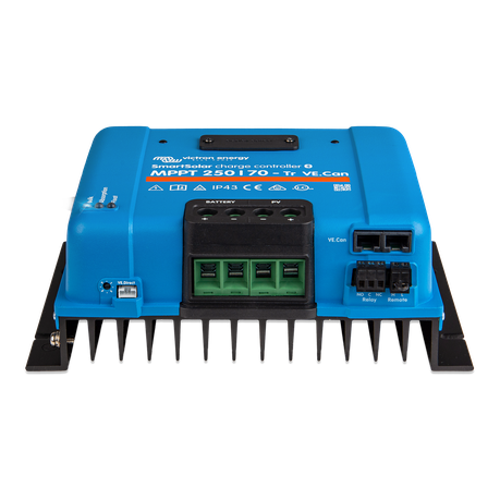 Victron Energy SmartSolar MPPT 250/70-Tr VE.Can solar charge controller, high-efficiency power regulator for off-grid, marine, and RV solar systems