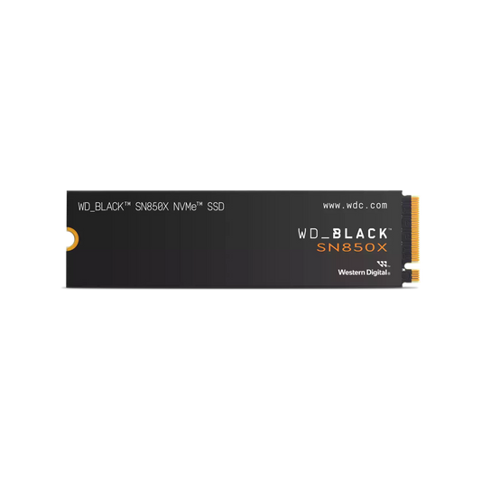 WD Black SN850X 1TB NVMe M.2 PCIe Gen4 internal SSD high speed gaming storage drive
