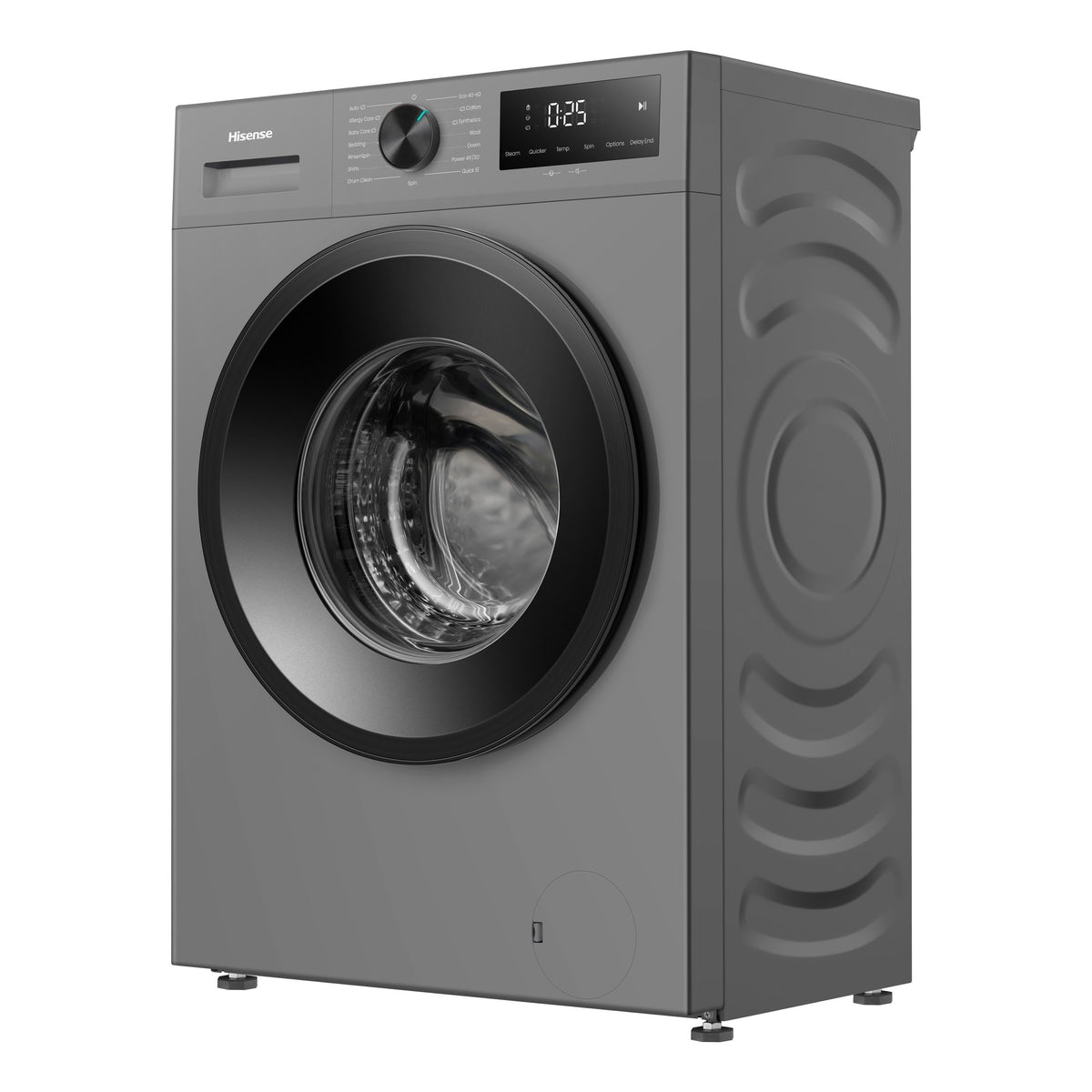 Hisense WF1I6022BT 6kg titanium grey front-load washing machine - view 3