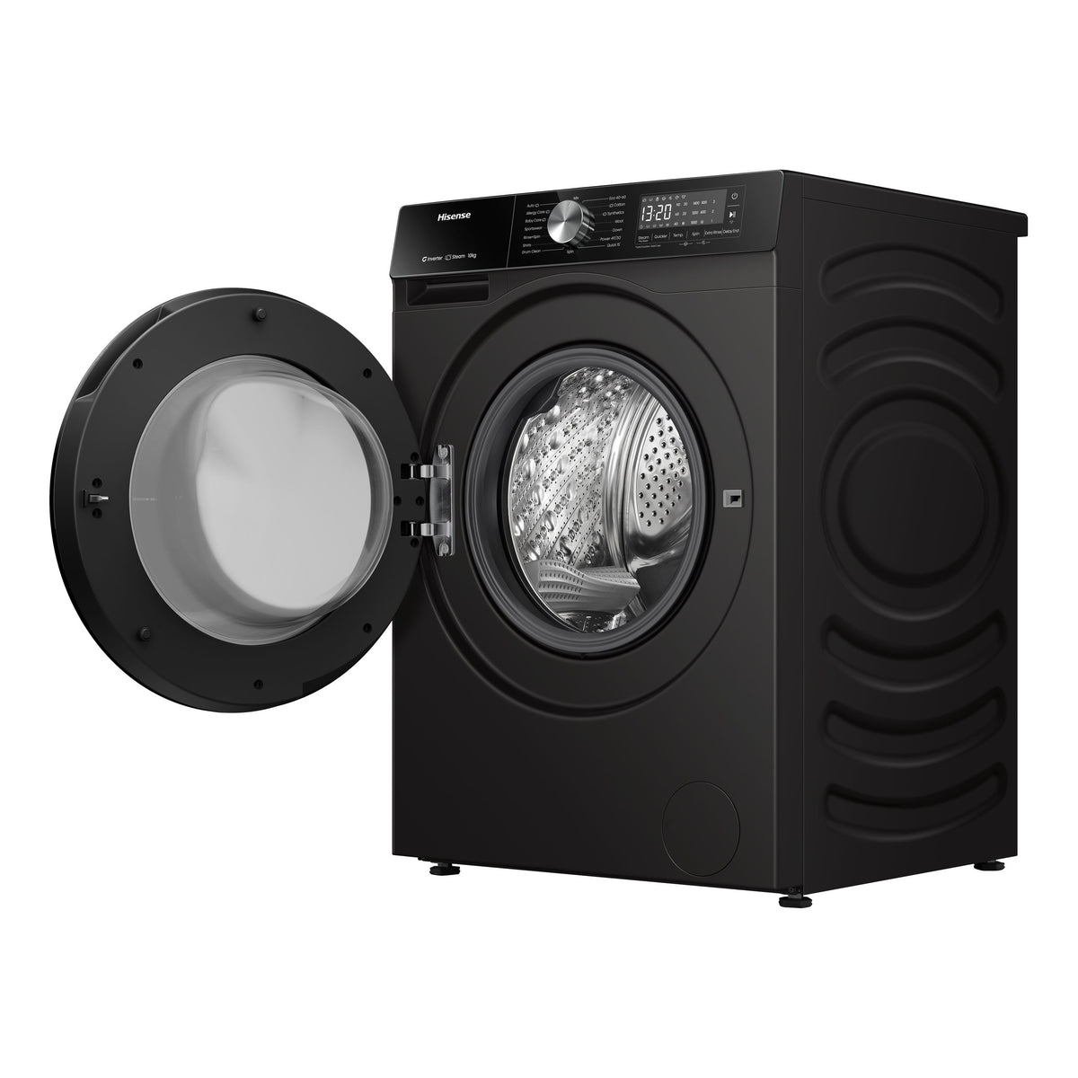 Hisense WF3S1042BB 10kg premium black front-load washing machine - view 3