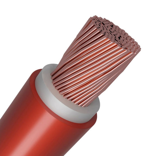 50mm² Red Battery Cable - 10 meters