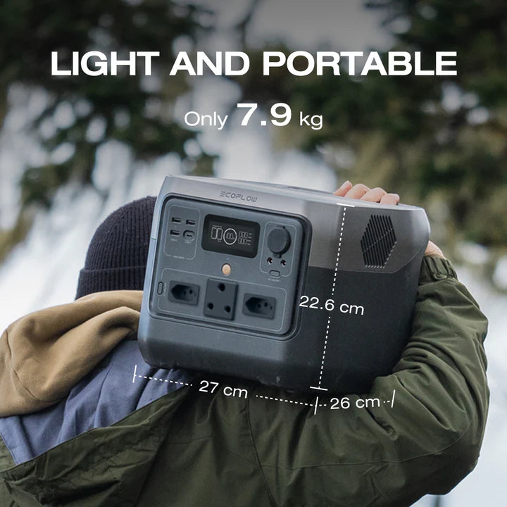 EcoFlow RIVER 2 Pro portable power station 768Wh fast charging LiFePO4