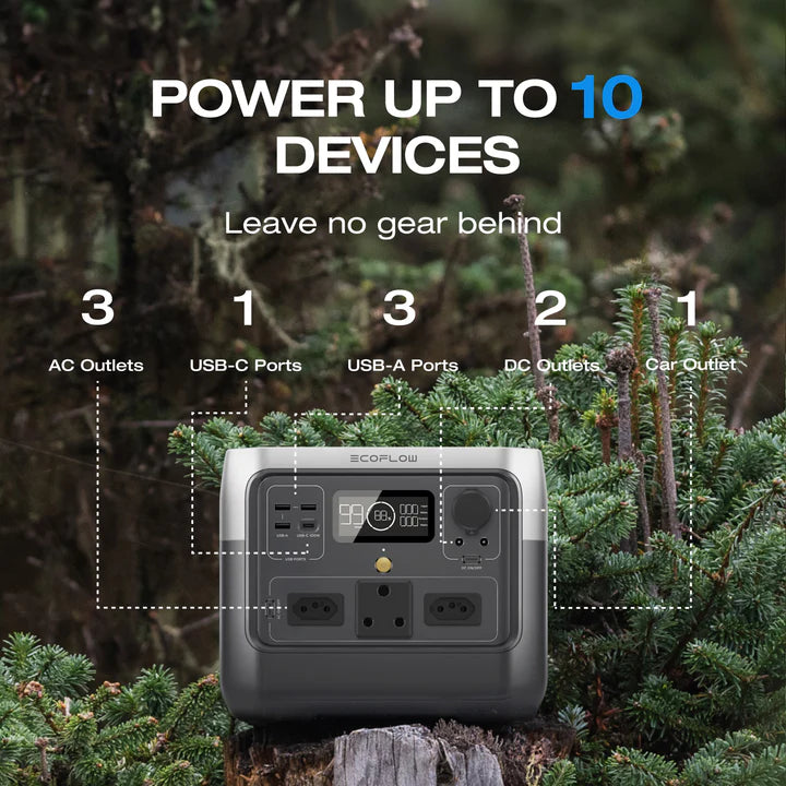 EcoFlow RIVER 2 Pro portable power station 768Wh fast charging LiFePO4