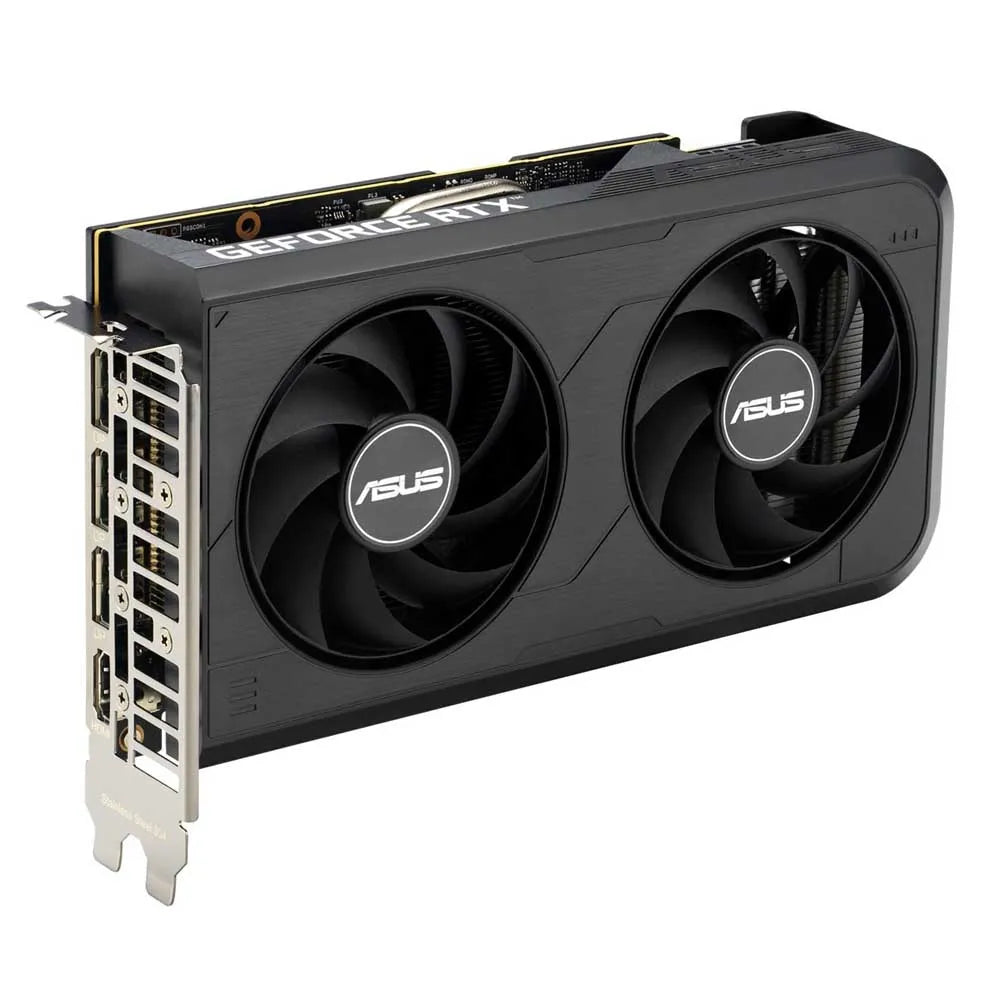 ASUS Dual RTX 5050 O8G 8GB GDDR6 PCIe 5.0 graphics card with dual fan cooling for 1080p and 1440p gaming