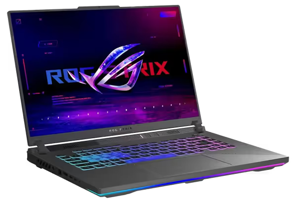 ASUS ROG Strix G16 G614PP Ryzen 9 RTX 5070 Laptop - side view