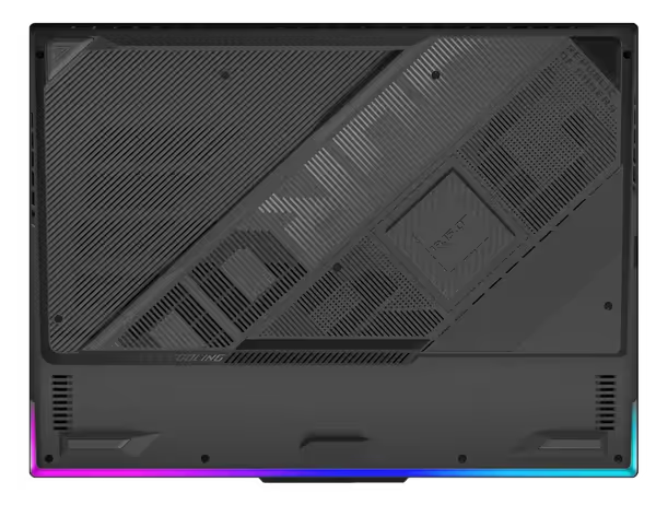 ASUS ROG Strix G16 G614PP Ryzen 9 RTX 5070 Laptop - rear view