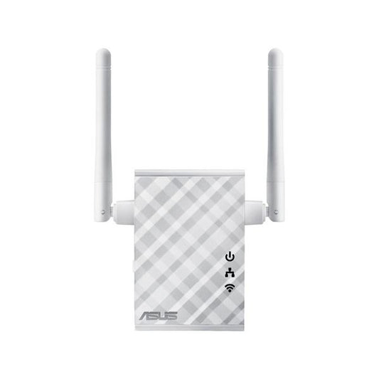 ASUS RP-N12 Wireless-N300 range extender repeater access point media bridge with external antennas for boosting WiFi coverage