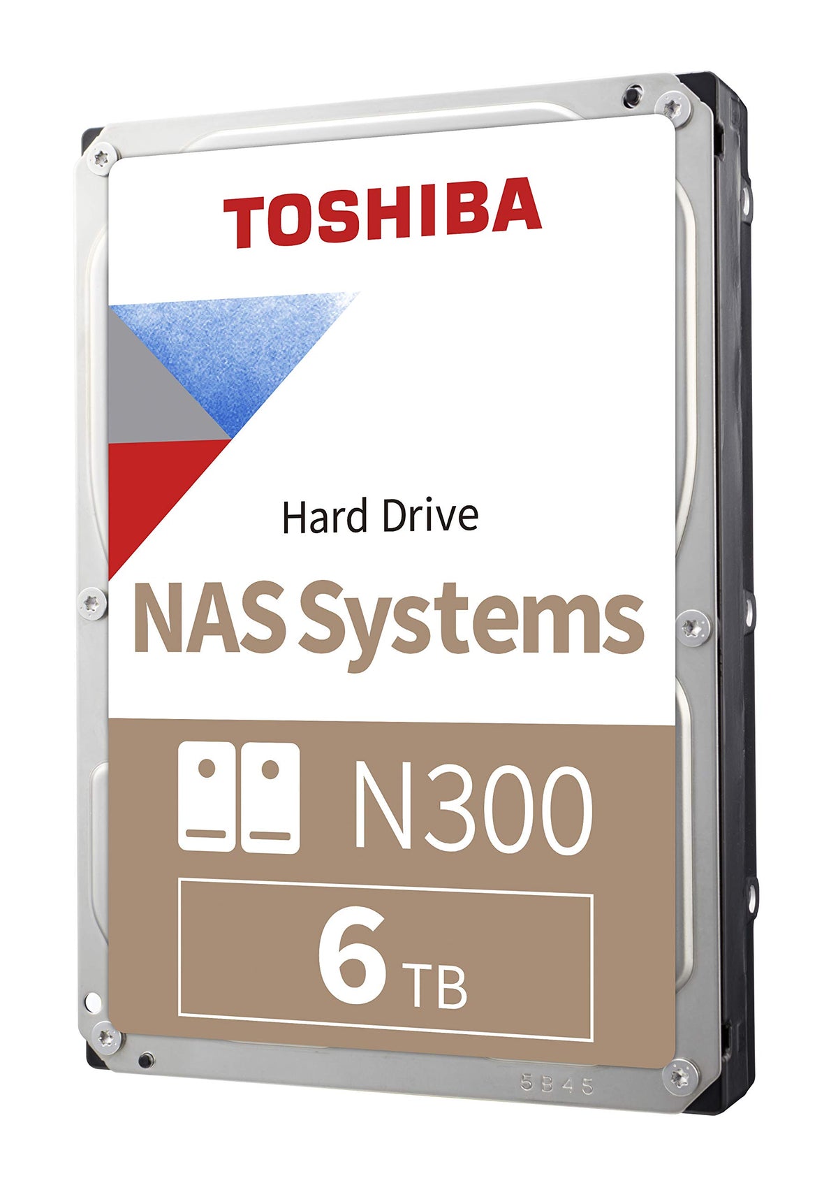 Toshiba N300 6TB 3.5-inch NAS Hard Drive - product view 1