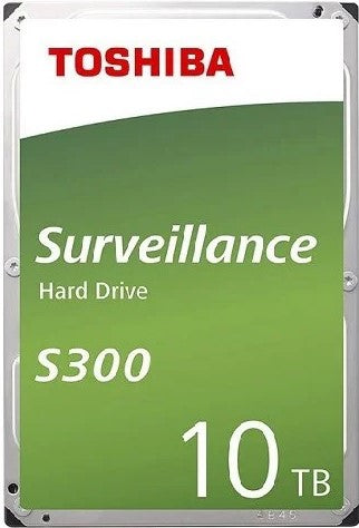 Toshiba S300 AI 10TB 3.5-inch Surveillance Hard Drive - product view 1