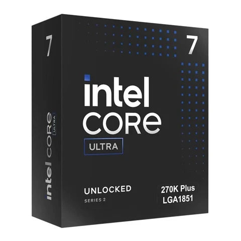 Intel Core Ultra 7 270K Plus LGA1851 desktop processor – product view