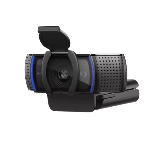 Logitech C920s HD Pro Webcam with Full HD 1080p resolution and privacy shutter
