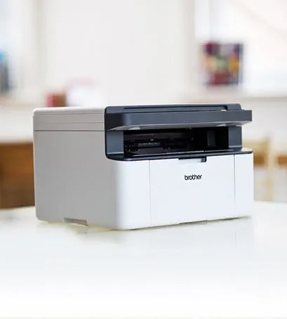 Brother DCP-1610W multifunction black and white mono laser printer with WiFi for printing scanning copying home office documents and invoices