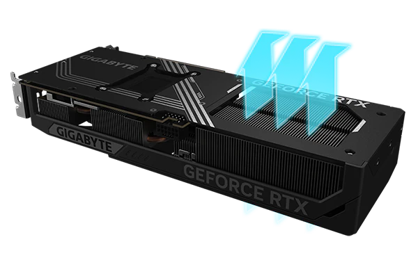 GIGABYTE GeForce RTX 5070 WINDFORCE OC SFF 12GB compact gaming graphics card with advanced cooling