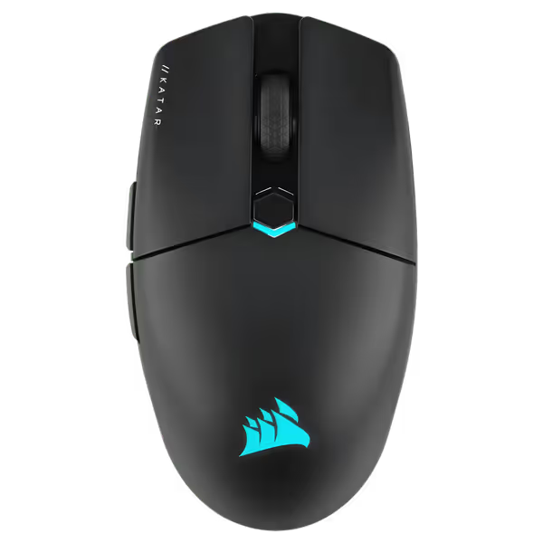 Corsair KATAR Elite Wireless ultra lightweight gaming mouse black wireless RGB gaming mouse