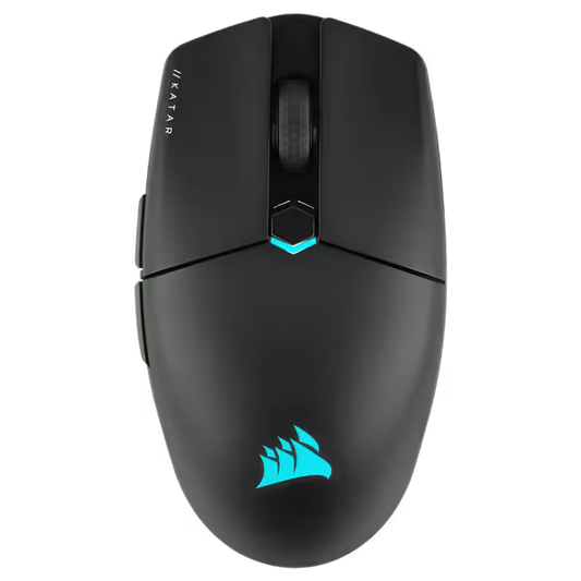 Corsair KATAR Elite Wireless ultra lightweight gaming mouse black wireless RGB gaming mouse