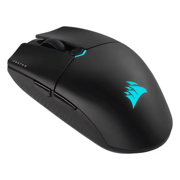 Corsair KATAR Elite Wireless ultra lightweight gaming mouse black wireless RGB gaming mouse