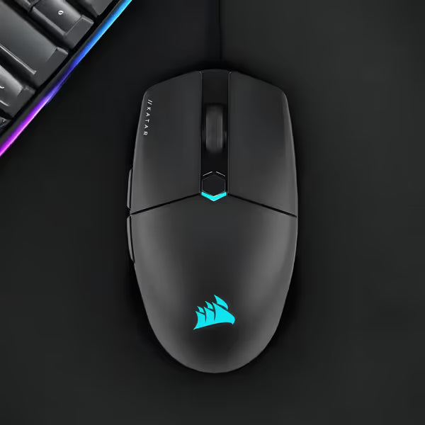 Corsair KATAR Elite Wireless ultra lightweight gaming mouse black wireless RGB gaming mouse