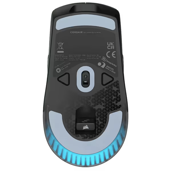 Corsair M75 Wireless lightweight RGB gaming mouse black wireless gaming mouse with programmable buttons