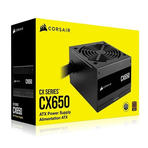Corsair CX650 650 Watt 80 PLUS Bronze 5yr Warranty ATX (1) EPS (1) PCI-E - view 1