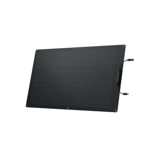 EcoFlow 100W Flexible Solar Panel lightweight portable solar panel for EcoFlow power stations RVs caravans boats camping and off-grid charging