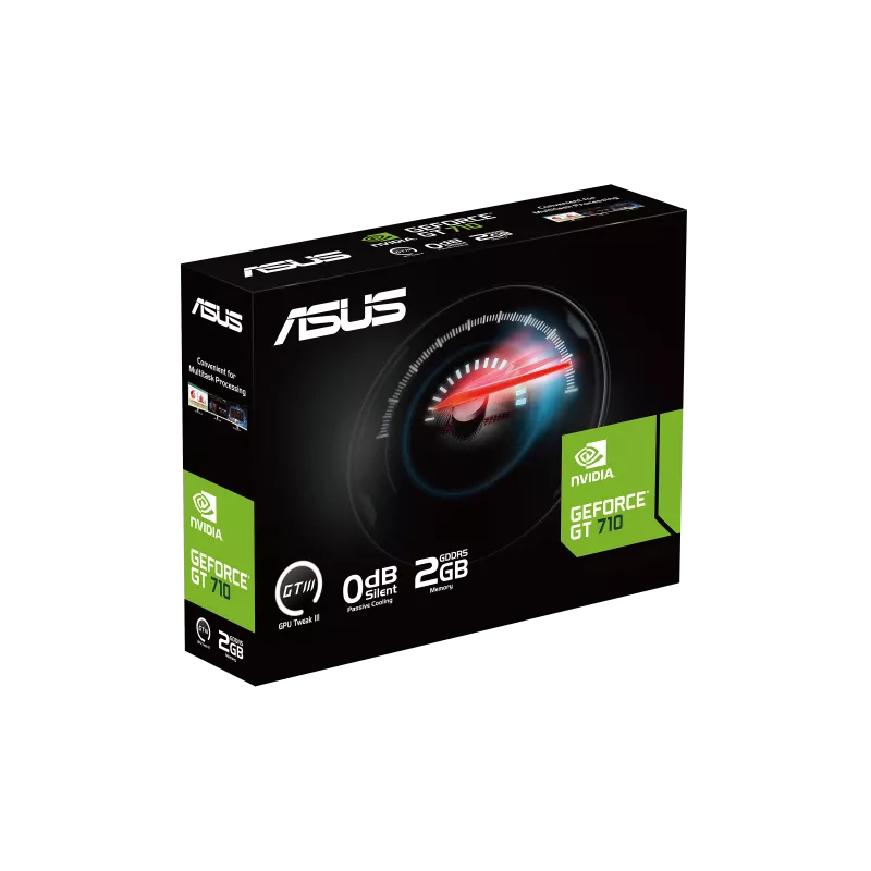 ASUS NVIDIA Graphics Card – 2GB GDDR5, PCIe 2.0