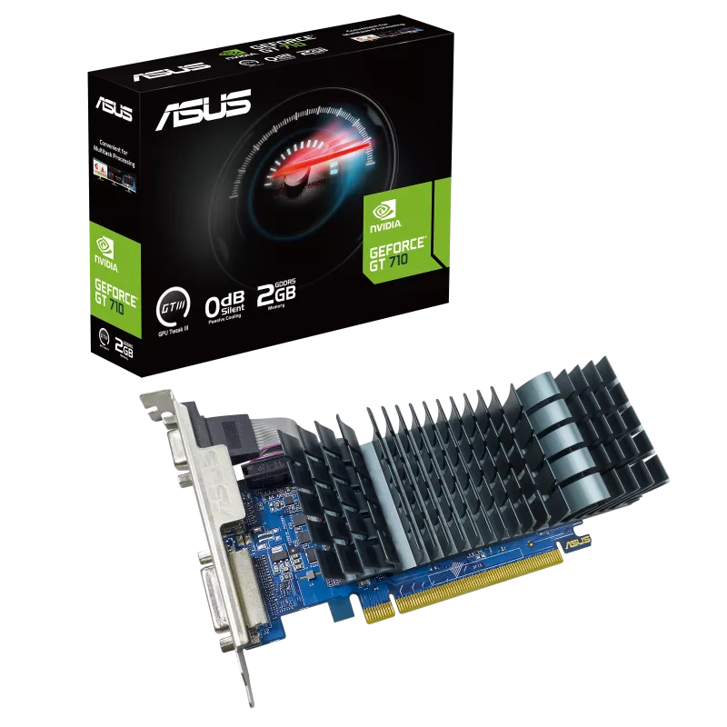 ASUS NVIDIA Graphics Card – 2GB GDDR5, PCIe 2.0