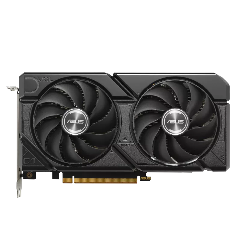 ASUS Dual Radeon RX 7600 EVO OC Edition 8GB GDDR6 graphics card AMD Radeon gaming GPU with dual fan cooling