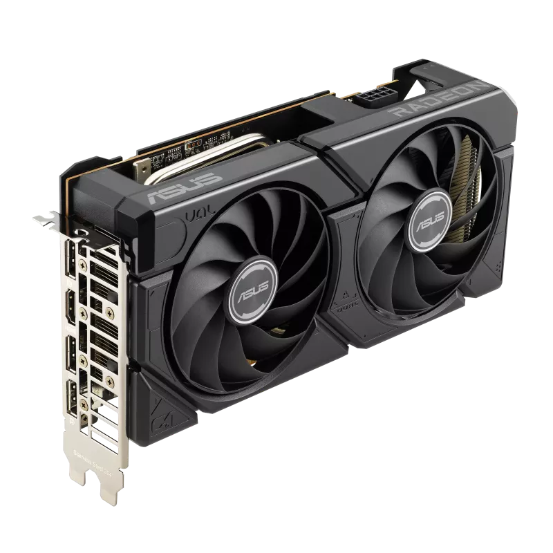 ASUS Dual Radeon RX 7600 EVO OC Edition 8GB GDDR6 graphics card AMD Radeon gaming GPU with dual fan cooling