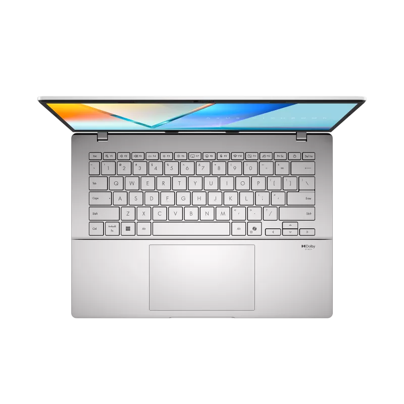ASUS Vivobook S14 S3407AA 14-inch OLED laptop - rear view