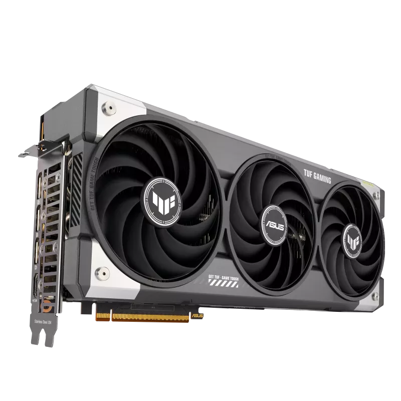 ASUS TUF Gaming Radeon RX 9070 XT OC Edition 16GB GDDR6 graphics card for high-end 1440p and 4K gaming