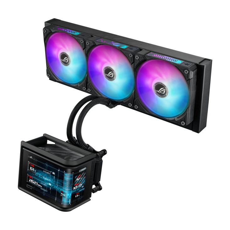ASUS ROG Ryuo IV SLC 360 ARGB LCD AIO CPU Cooler