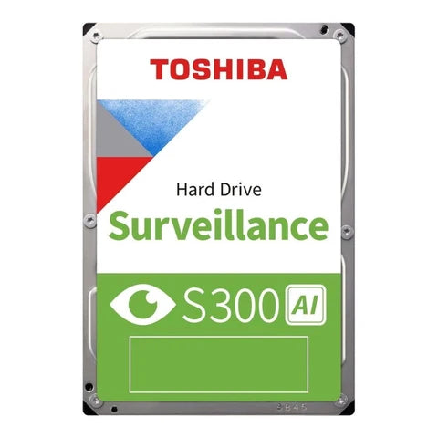 Toshiba S300 AI 8TB 3.5-inch Surveillance Hard Drive - product view 1
