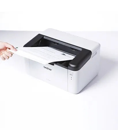 Brother HL-1210W single function black and white mono laser printer with WiFi for home office documents invoices and everyday printing