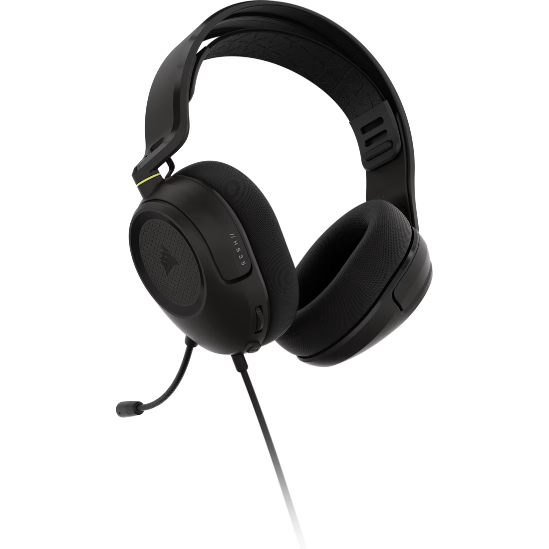 HS35 v3 Carbon Gaming Headset Universal 3.5mm connectivity PC MAC - view 2
