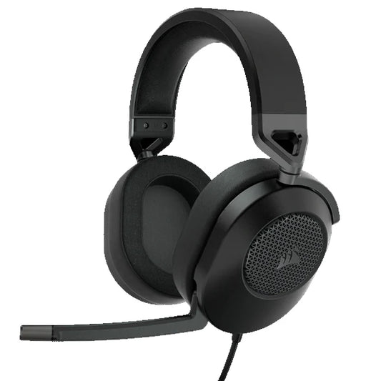 Corsair HS65 premium carbon gaming headset with Dolby audio and microphone