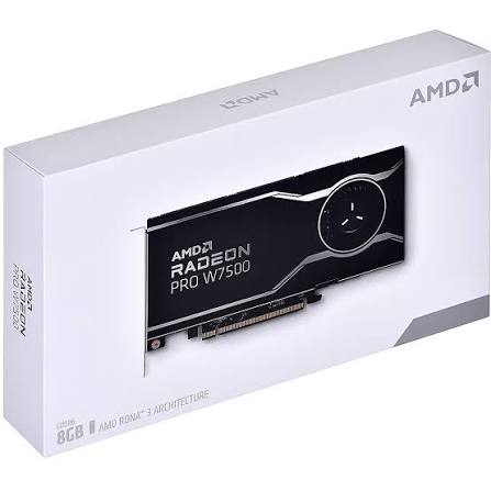 AMD Radeon PRO W7500 workstation graphics card – product view