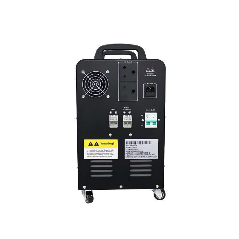 Kool Energy 1kW plug and play inverter system with built in battery portable load shedding power solution